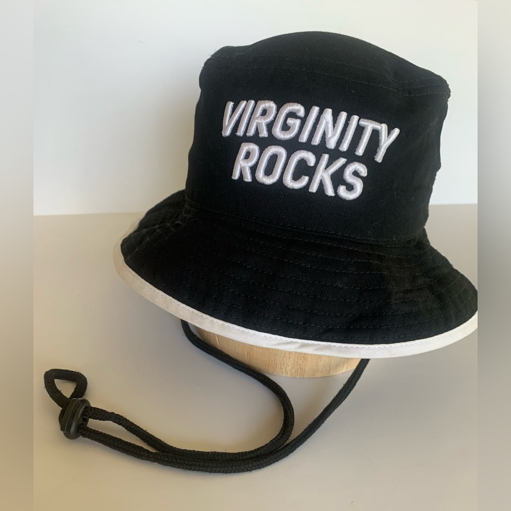 Danny Duncan Virginity Rocks Black & White Bucket Hat - Size Small/Medium